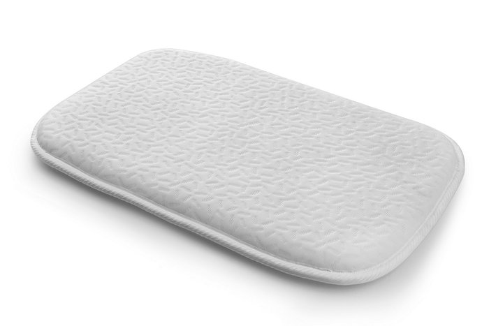 Hanah Home Cuna 90x58x70 cm Gris y Blanco con Estructura Metálica y Tejido Poliéster Fácil Limpieza